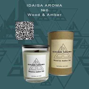 Видео-обзор ароматической свечи Wood and Amber №6 250мл